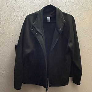 Champion Olive Green Lightweight Zip-Up Shirt Jacket